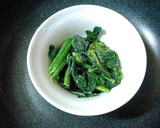粉状揚げイカ入もやしと法蓮草の中華和え作り方5写真