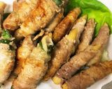ヤングコーンの肉巻き作り方3写真