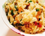 豚バラ薄切りで♡超簡単ねぎ塩炊き込みご飯作り方6写真