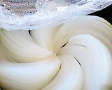 新玉ねぎとたらこマヨネーズのオーブン焼き作り方1写真