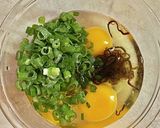 塩昆布でオムレツ作り方1写真