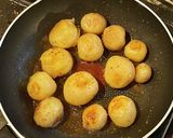 小さい新ジャガイモの梅バター作り方3写真