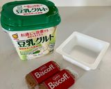 準備1分！レアチーズケーキ風おやつ作り方1写真