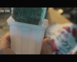 チアシード豆乳アイス（ベリーソース添）作り方4写真