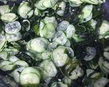 わかめと胡瓜のりんご酢炒め作り方4写真