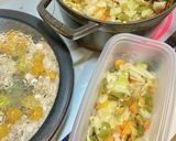 ストウブで離乳食＆幼児食の野菜ストック作り方5写真