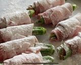 簡単♪おくらと大葉の肉巻き作り方3写真