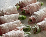 簡単♪おくらと大葉の肉巻き作り方3写真
