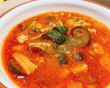 濃厚！鶏むね肉とナス、サバのトマト煮込み作り方8写真