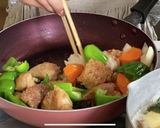 簡単♪夏野菜の酢豚作り方6写真