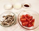 トマトと舞茸の甘辛煮作り方1写真