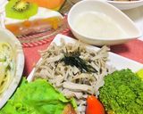 チキン竜田・冷たい蕎麦で夏ご飯作り方4写真