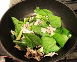 小松菜と豚肉と豆腐のチャンプルー作り方3写真