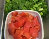 ニラとトマト入麻婆豆腐『何食べ』#107作り方3写真