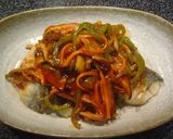 簡単　鯖の野菜あんかけ☆作り方7写真