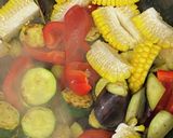 夏野菜のガリバタシュリンプ作り方10写真