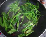 空芯菜の炒め物作り方12写真