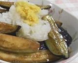✿揚げ茄子の大根・生姜添え作り方4写真