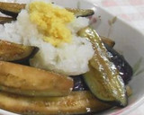 ✿揚げ茄子の大根・生姜添え作り方4写真