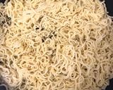 牛肉とピーマンと筍の焼きそば作り方1写真