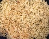 牛肉とピーマンと筍の焼きそば作り方2写真