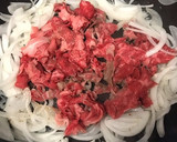 牛肉とピーマンと筍の焼きそば作り方4写真