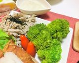 チキン竜田・冷たい蕎麦で夏ご飯作り方6写真