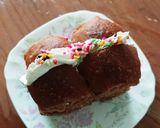 HBココアチョコちぎりパンホイップサンド作り方14写真