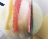 ベーコン&チーズの丸ごとレンチン玉ねぎ♡作り方3写真