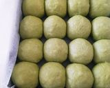 抹茶あん&こしあん・抹茶ちぎりパン作り方11写真