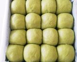 抹茶あん&こしあん・抹茶ちぎりパン作り方12写真
