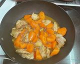 鶏肉とにんじんの中華煮作り方3写真