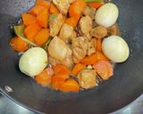 鶏肉とにんじんの中華煮作り方6写真