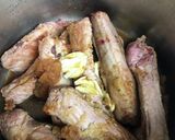 スペアリブ焼肉たれ煮:圧力鍋作り置き作り方4写真
