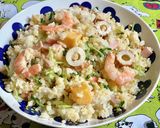 豆苗の豆板醤サラダ作り方5写真