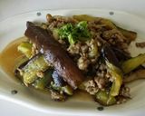 中華風✢とろーじゅわっとなすの豚そぼろ煮作り方6写真