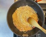俺のイカの塩辛パスタ作り方9写真