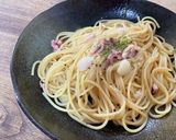俺のイカの塩辛パスタ作り方10写真