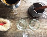 寒天で簡単コーヒーゼリー作り方2写真