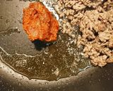 勘助辛味噌のミートソースパスタ作り方4写真