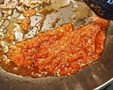 勘助辛味噌のミートソースパスタ作り方5写真
