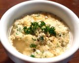 卵とチーズとご飯のスープ お鍋のシメにも作り方11写真