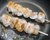 フライパンで簡単！ピリ辛塩焼き鳥作り方3写真