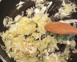 鮭とほうれん草のクリームパスタ作り方4写真