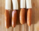 ゆかりのイブクロ　　チーズドッグ作り方1写真
