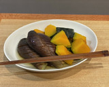 南瓜とナスの煮物『きのう何食べ』#104作り方6写真