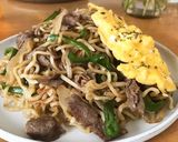 牛肉とピーマンと筍の焼きそば作り方10写真