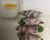 オクラの肉巻き:お弁当ストック作り方1写真