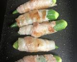 オクラの肉巻き:お弁当ストック作り方3写真