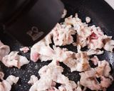 簡単♪豚肉とパクチーの卵炒め作り方3写真